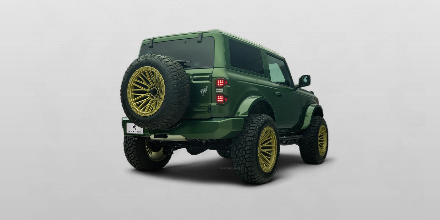 Ford-Bronco-Green-Convertible-Exterior-side-view